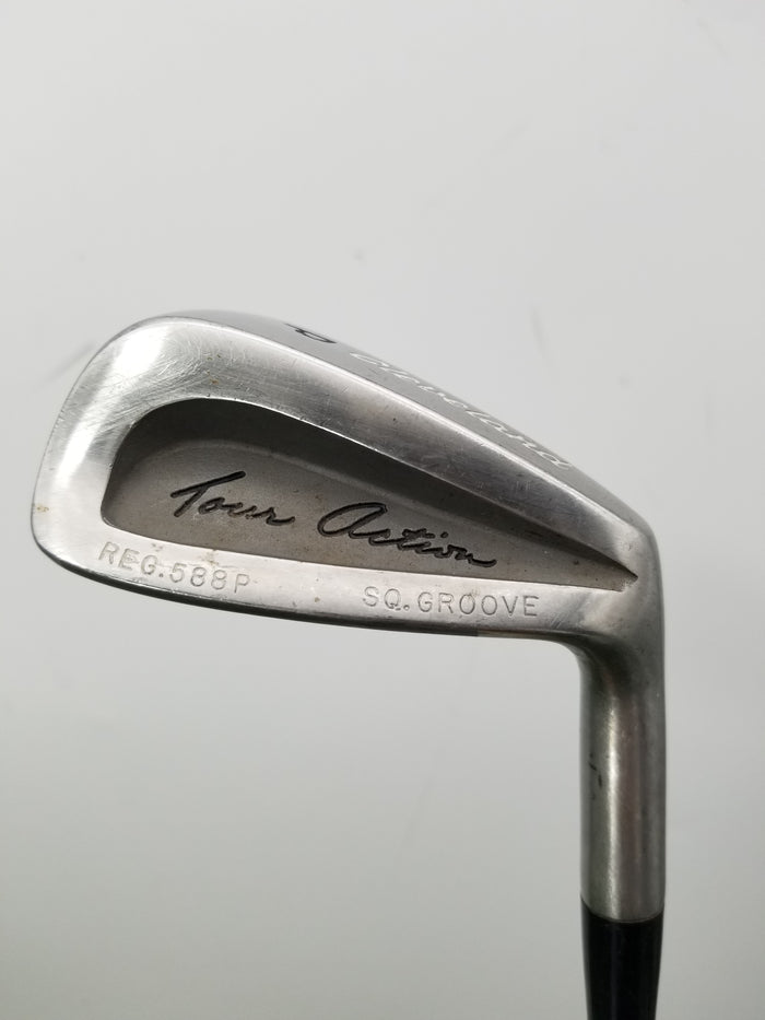 1991 CLEVELAND 588P SQUARE GROOVE PITCHING WEDGE STIFF TT DYN GOLD S400 FAIR