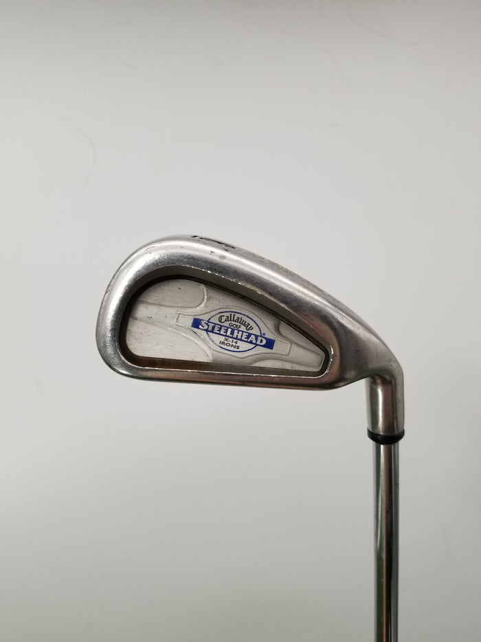 2000 CALLAWAY STEELHEAD X14 6 IRON STIFF RIFLE PRECISION FCM 6.0 37" GOOD