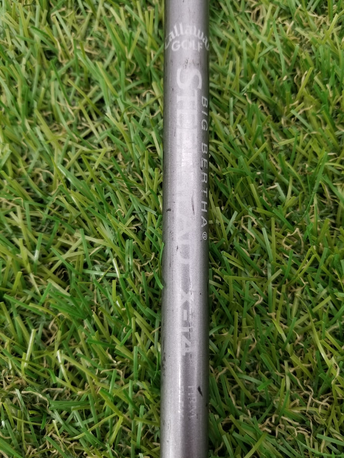 2000 CALLAWAY STEELHEAD X14 9 IRON FIRM FLEX X-14 GRAPHITE SHAFT 36" FAIR