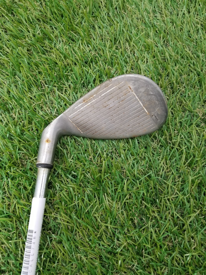 2000 CALLAWAY STEELHEAD X14 LOB WEDGE REGULAR STEEL SHAFT 35" POOR