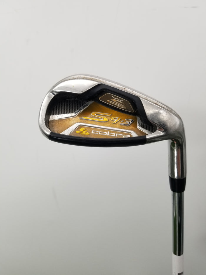 2008 COBRA S9 3 GAP WEDGE STIFF STEEL SHAFT 35.5" GOOD