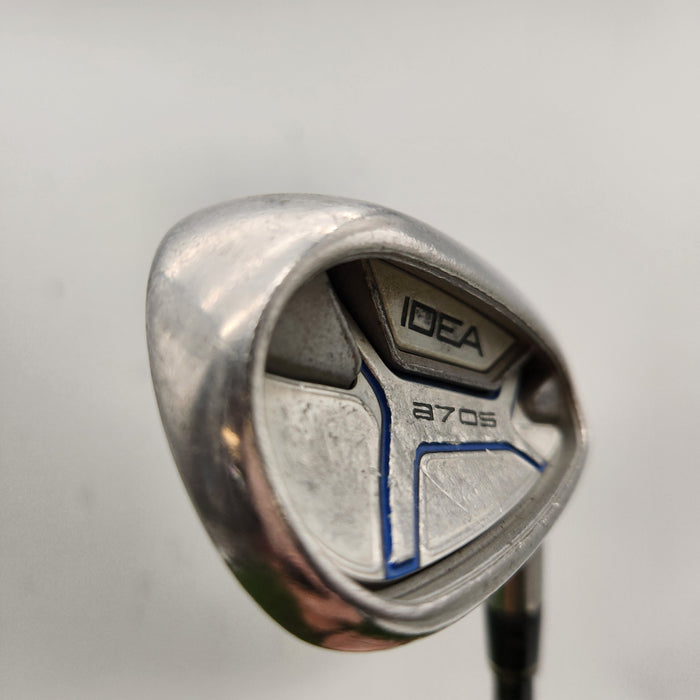 2010 ADAMS IDEA A7 OS PITCHING WEDGE SENIOR GRAFALLOY PROLAUNCH AXIS  35.5" GOOD