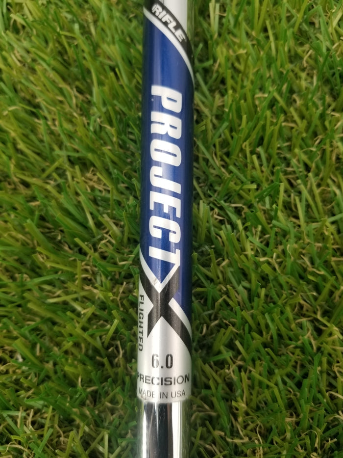 2011 CALLAWAY RAZR X FORGED 6 IRON STIFF PROJECTX RIFLE PRECISION FLIGHTED 37.5" GOOD