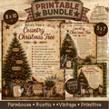 Advice from a Country Christmas Tree - Print Bundle