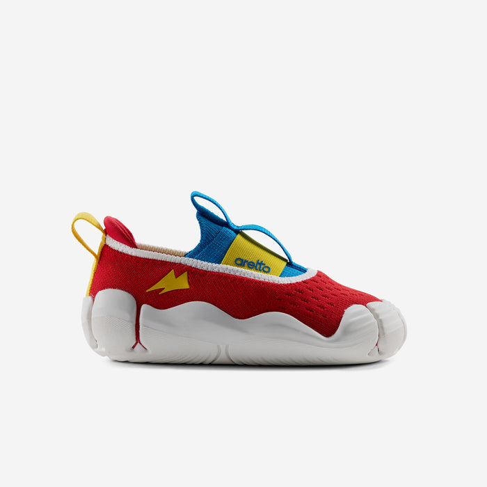 Aretto Leaps Red Kids Shoes