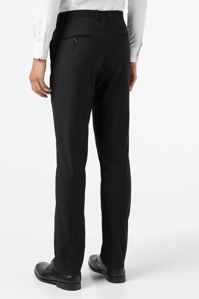 BLACK FORMAL TROUSERS