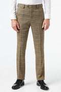 Brown Tweed Suit Trouser - X3309-2