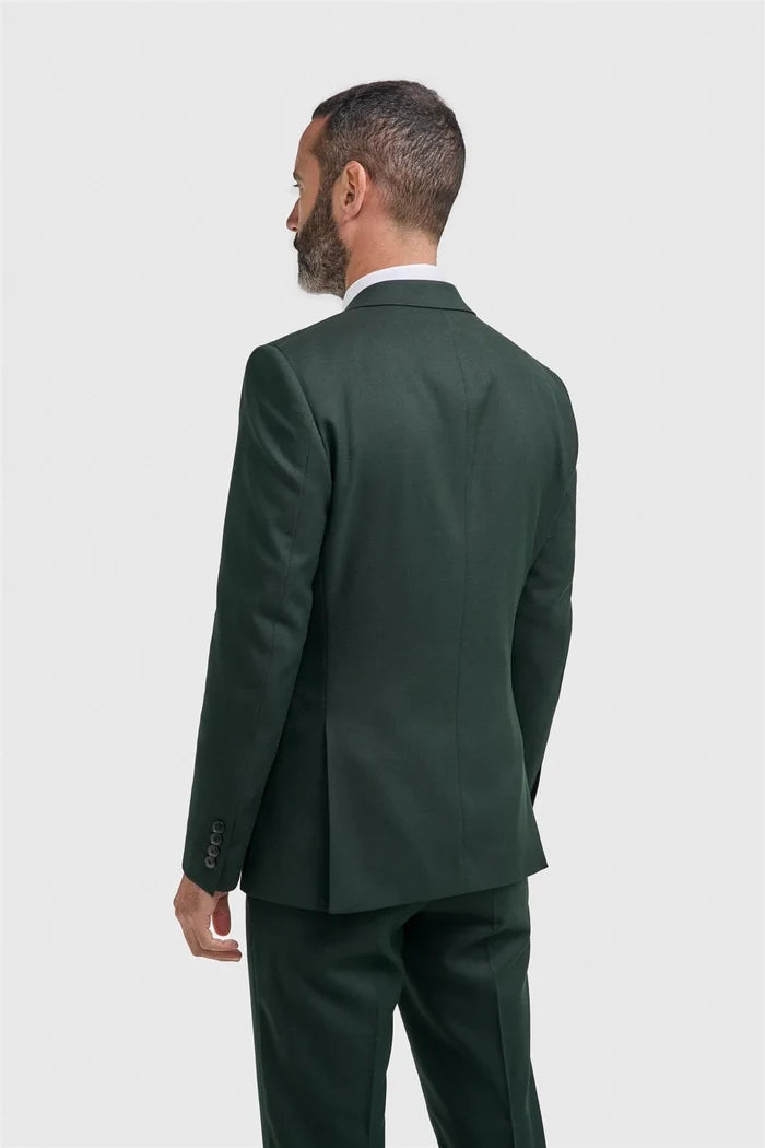 Cavani Malibu Forest Green Three Piece Suit