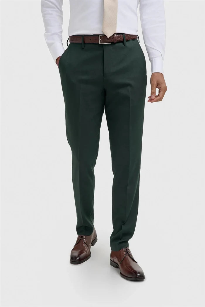 Cavani Malibu Forest Green Three Piece Suit