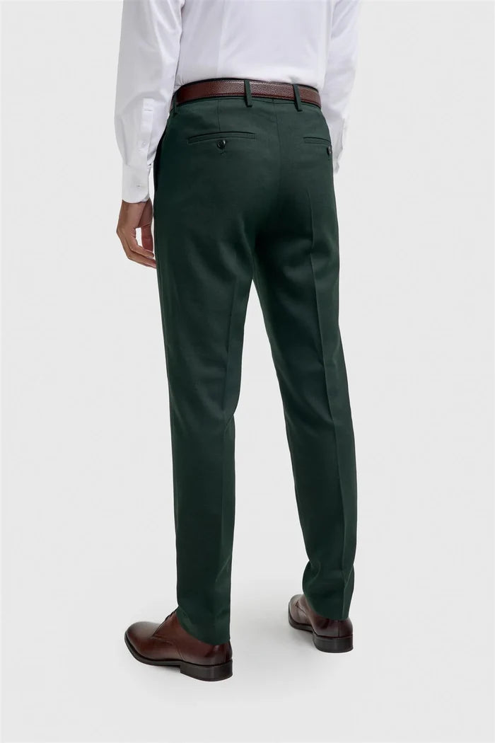 Cavani Malibu Forest Green Three Piece Suit