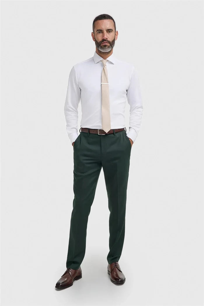 Cavani Malibu Forest Green Three Piece Suit