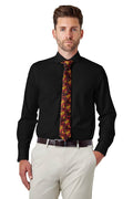 CLASSIC BLACK TAILORED FIT SHIRT