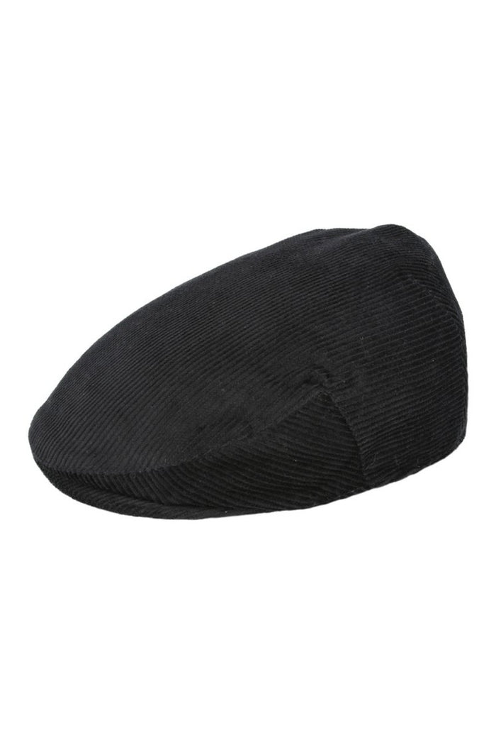 COTTON CORDUROY FLAT CAP