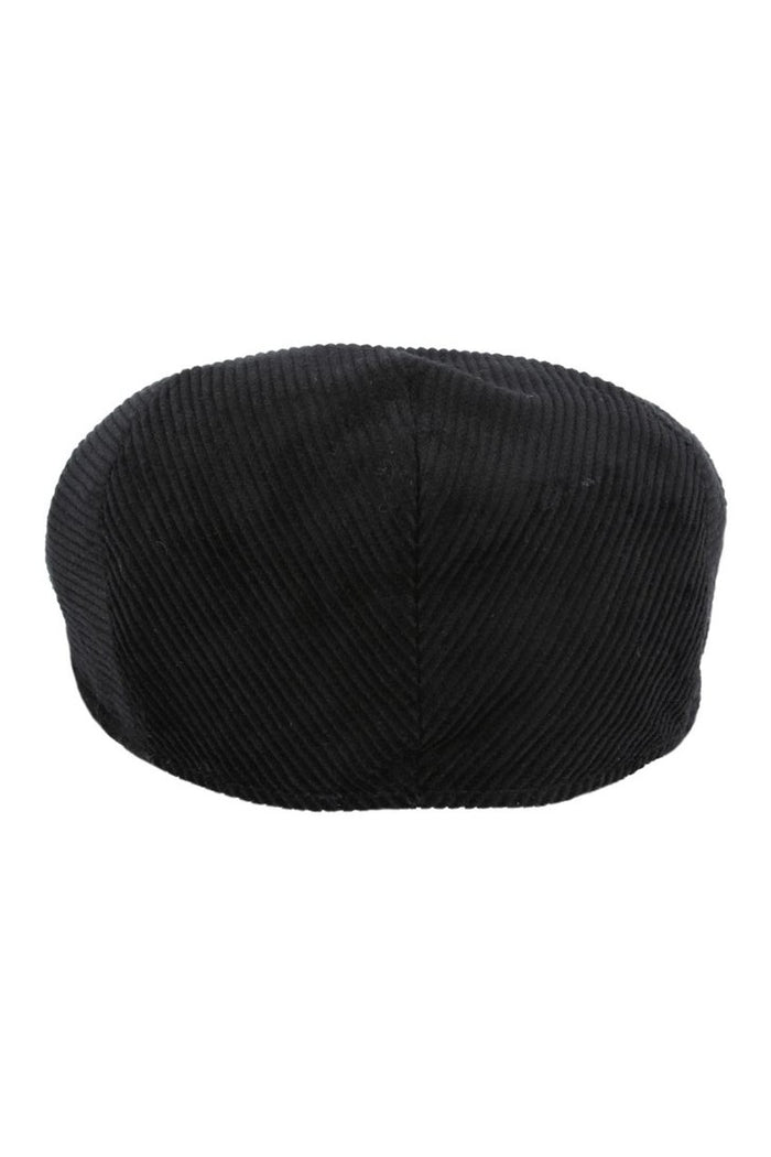 COTTON CORDUROY FLAT CAP
