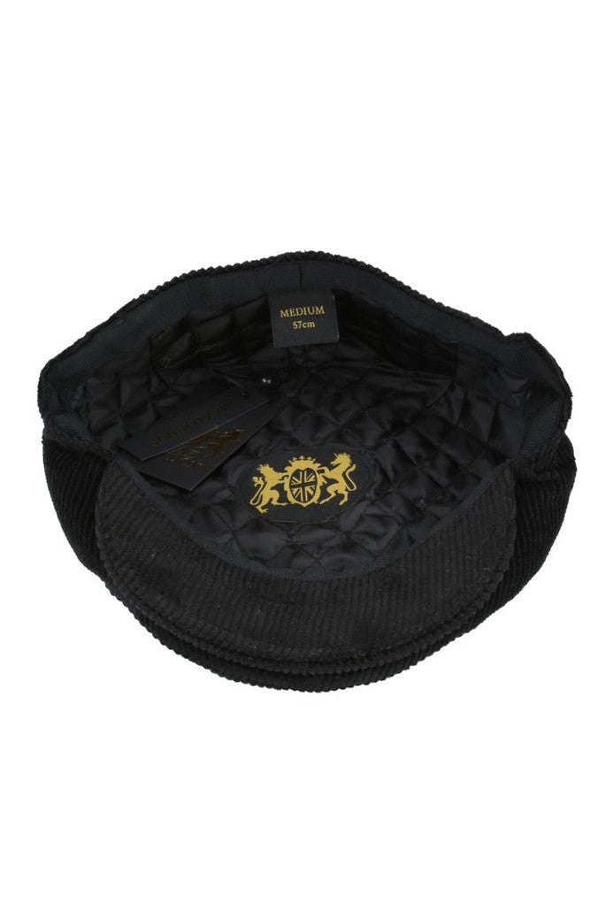 COTTON CORDUROY FLAT CAP