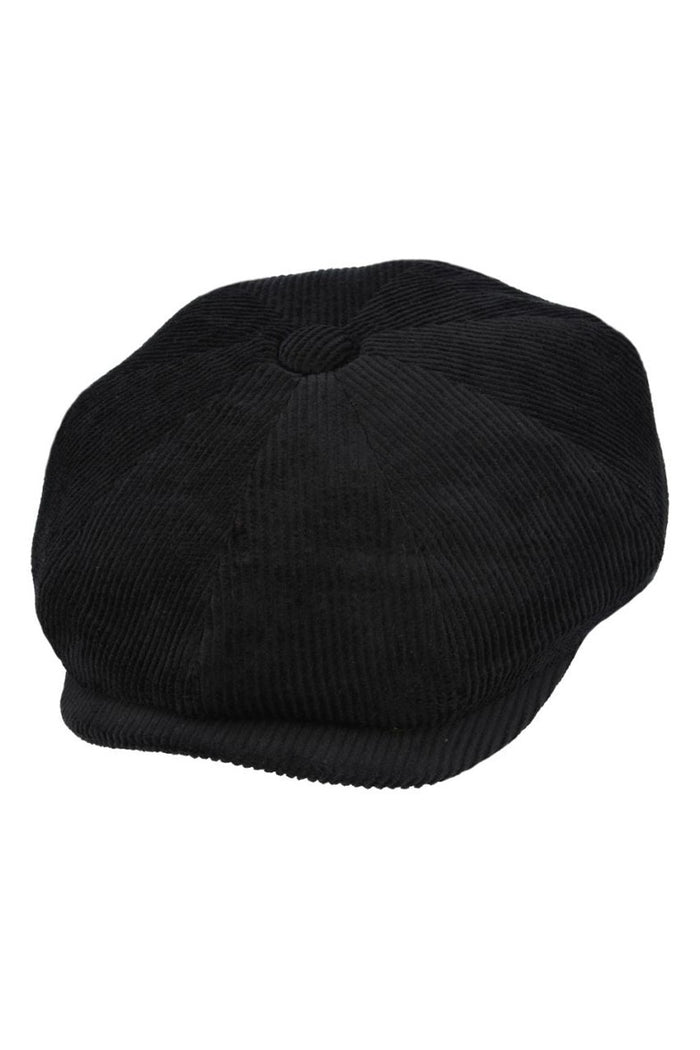 COTTON CORDUROY NEWSBOY FLAT CAP