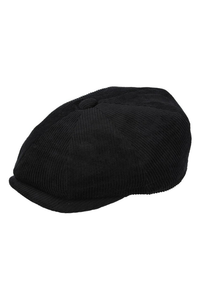 COTTON CORDUROY NEWSBOY FLAT CAP