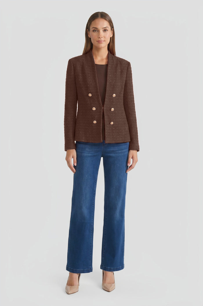 Denim Pull-On Flare Bootcut Jeans, Denim | Ming Wang