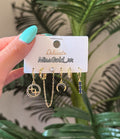 Earrings card for 6 pieces, number 8