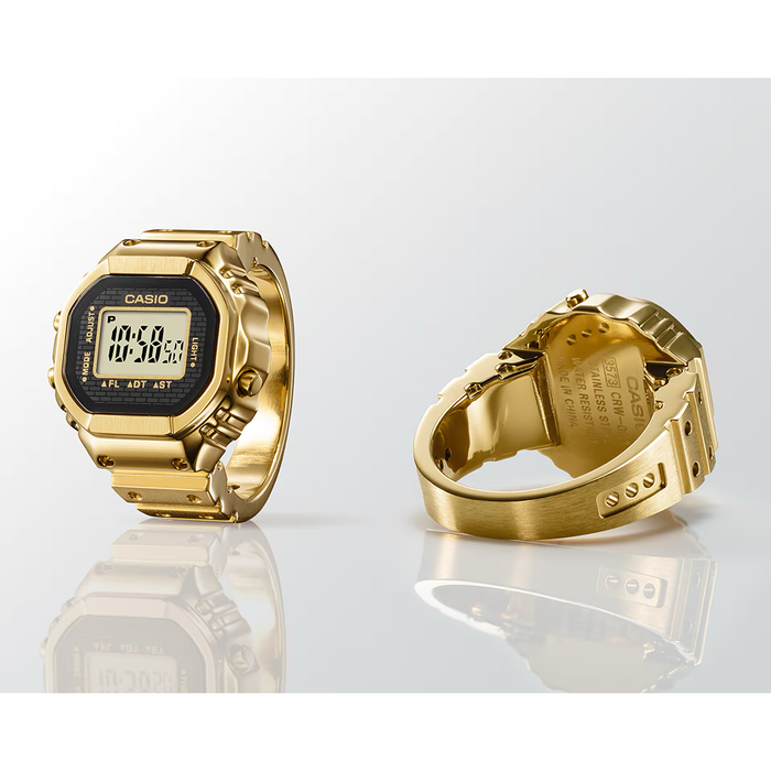 Casio Ring Watch Gold