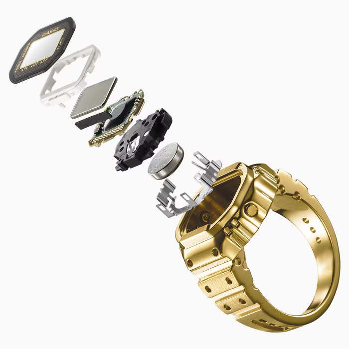 Casio Ring Watch Gold
