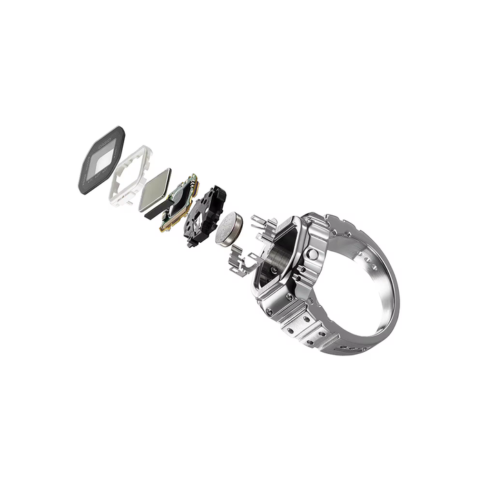 Casio Ring Watch Silver