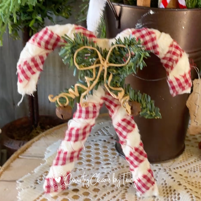 Gingerbread Decor Set of 4 - Handcrafted | Free Shipping in USA