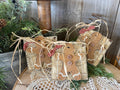 Gingerbread Wood Ornaments - Set of 3