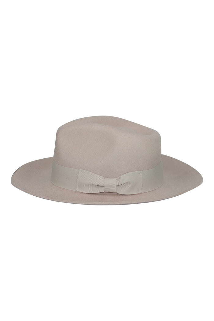 Gladwin Bond 100% Wool Cream Fedora Stiff Hat
