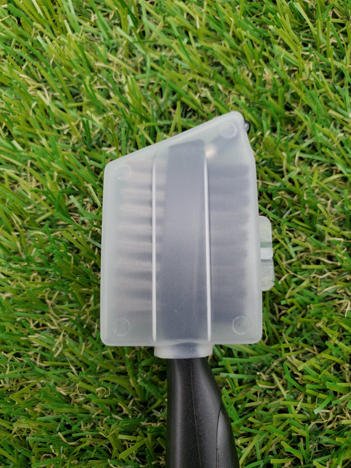 GOLF CLUB BRUSH - EXTENDABLE/2 SIDED/WITH CLIP