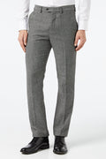 Grey Herringbone Tweed Trousers