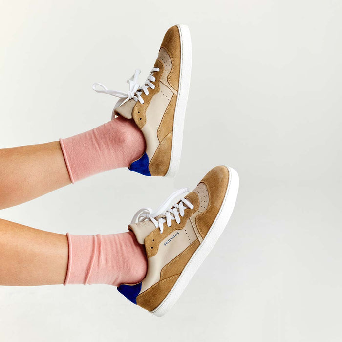 Beige/Indigo Blue