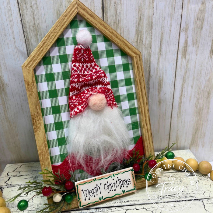 Hanging with My Gnomies - Christmas Gnome Shelf Sitter Set of 2