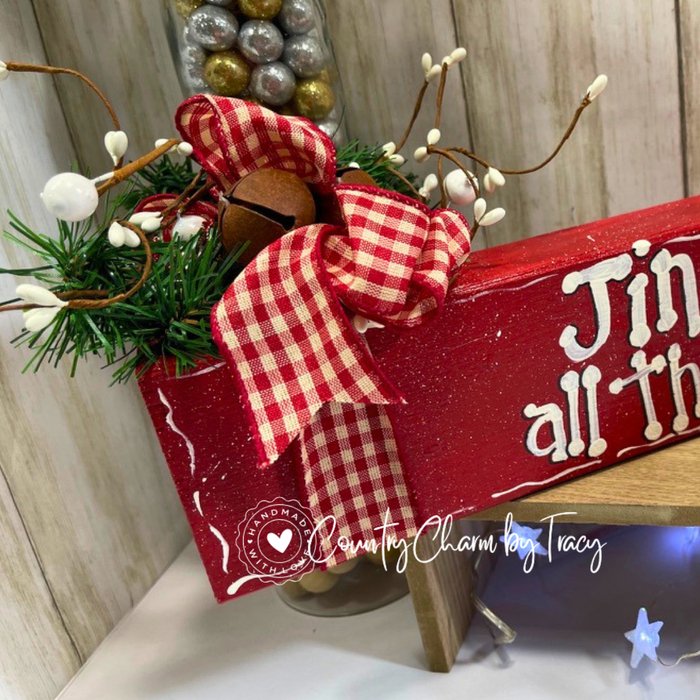 Jingle All the Way Shelf Sitter