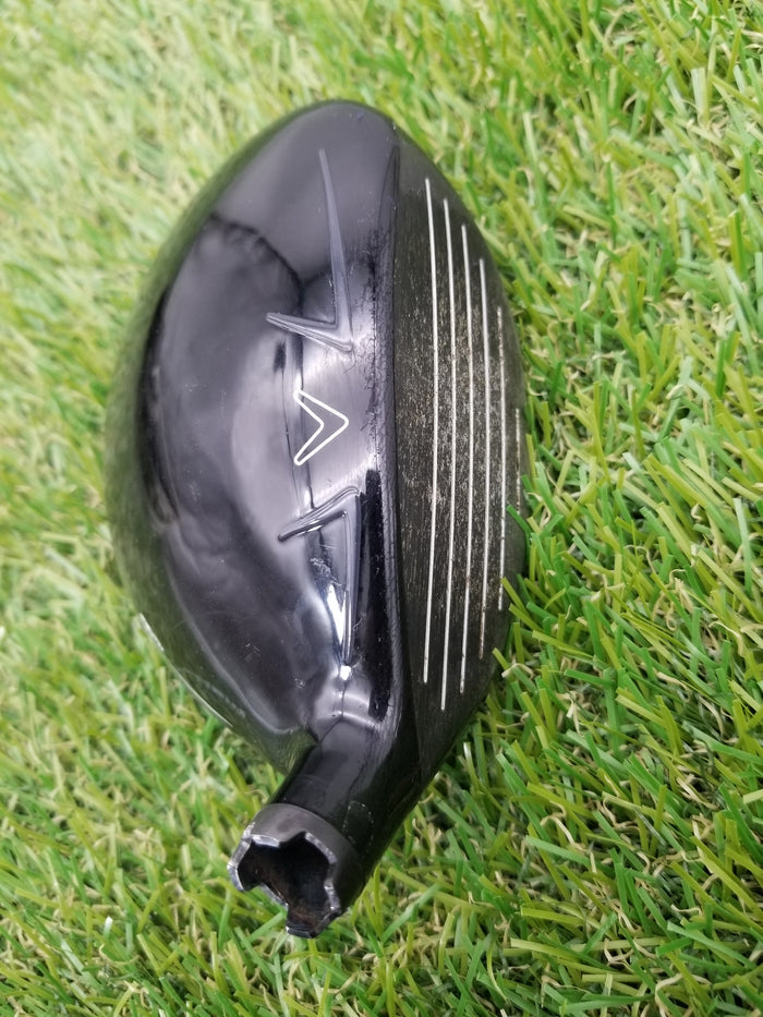 LEFTY 2017 CALLAWAY GBB EPIC SUB ZERO 3 WOOD 13.5* CLUBHEAD ONLY + HC GOOD