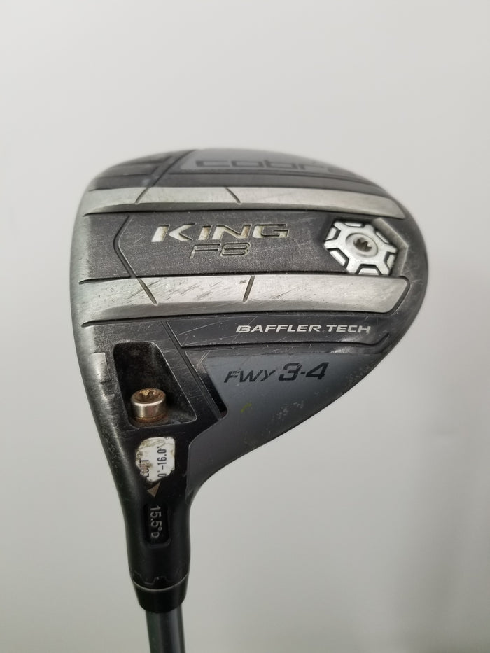 LEFTY 2018 COBRA KING F8 3-4 FWY WOOD 15.5 *REGULAR MATRIX OZIK MFS 65 GOOD