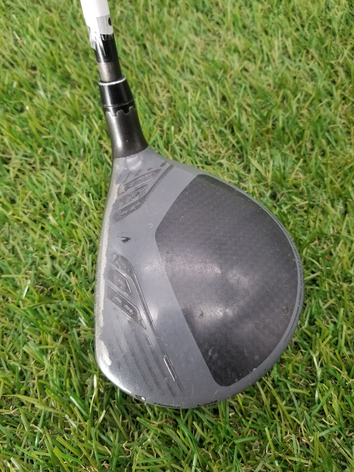 LEFTY 2018 COBRA KING F8 3-4 WOOD 15* STIFF MITSUBISHI BASSARA E55 FAIR