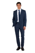 LLOYD – Double Breasted Navy Pinstripe Linen Suit