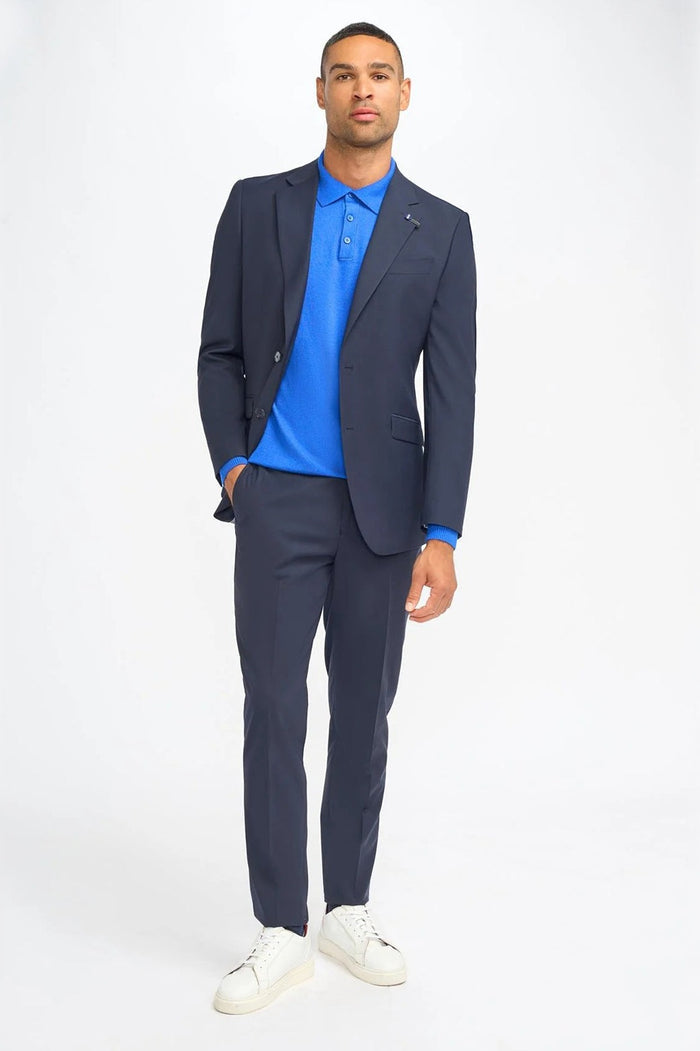 MALIBU – NAVY BLUE TAILORED FIT BLAZER