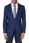 MARCO - NAVY SINGLE BREASTED CASUAL BLAZER