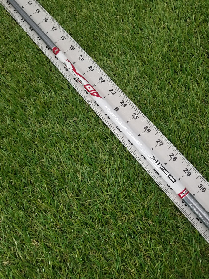 MATRIX OZIK MFS 40 X4 WHITE TIE DRIVER SHAFT REGULAR TAYLORMADE TP 43.5 VERYGOOD