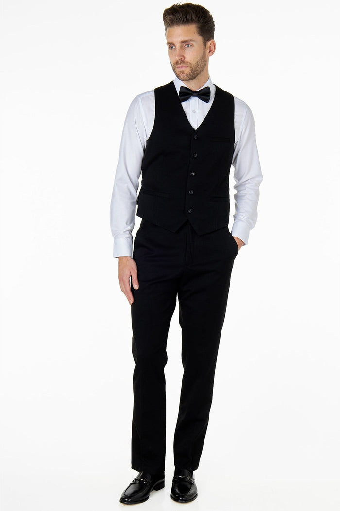 MAX - BLACK WAISTCOAT