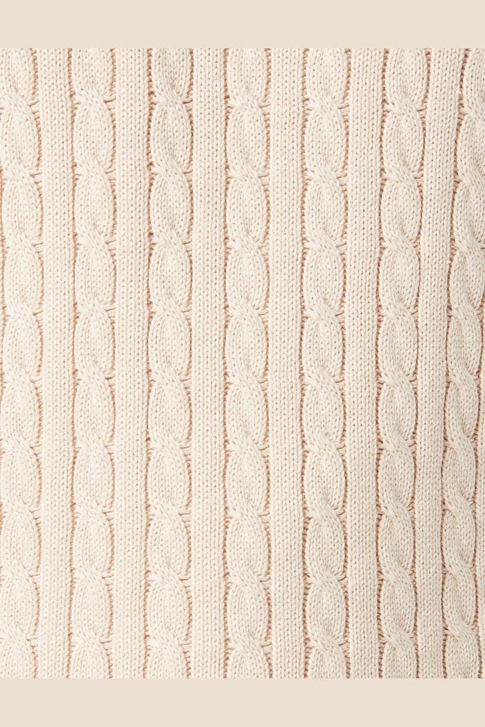 Mens Classic Knitted Sleeveless V Neck Beige Jumper