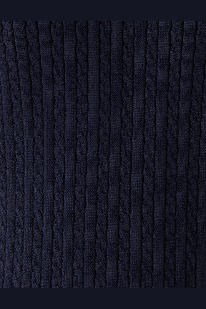 Mens Sleeveless V Neck Navy Jumper Knitted Vest