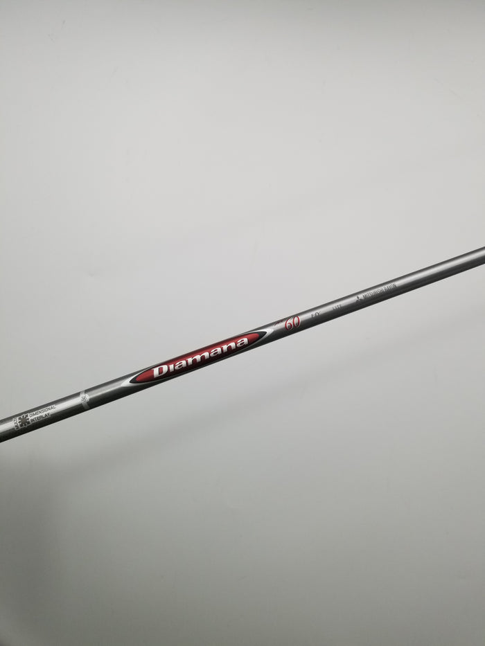 MITSUBISHI DIAMANA M+60 RED HYBRID SHAFT LITE FLEX .370 PREPPED 37" VERYGOOD