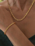 Necklace + bracelet set model 1