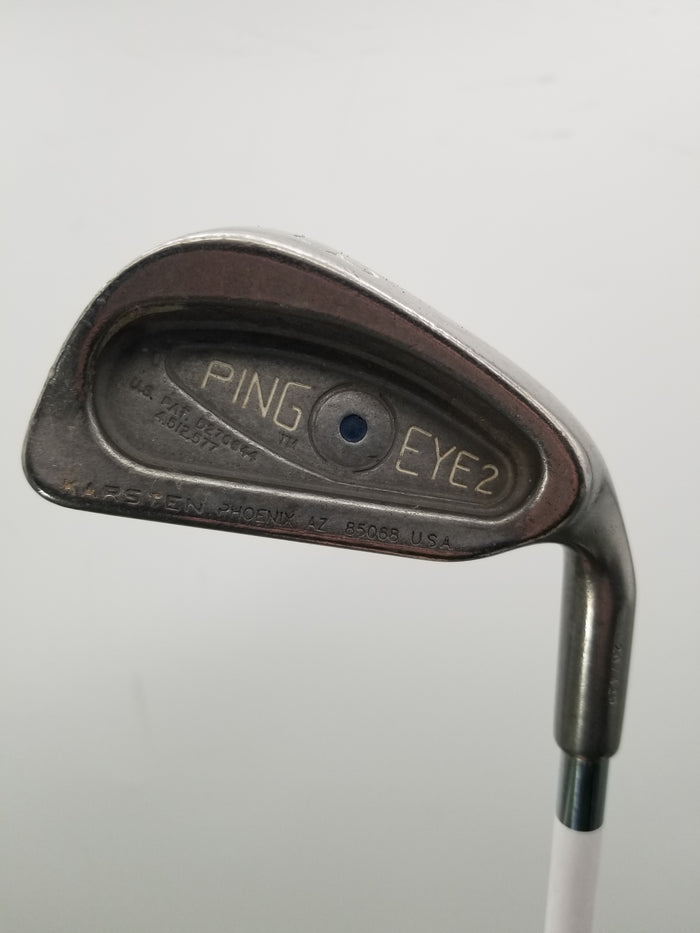 PING EYE 2 3 IRON STIFF KARSTEN STEEL 39" BLUE DOT FAIR