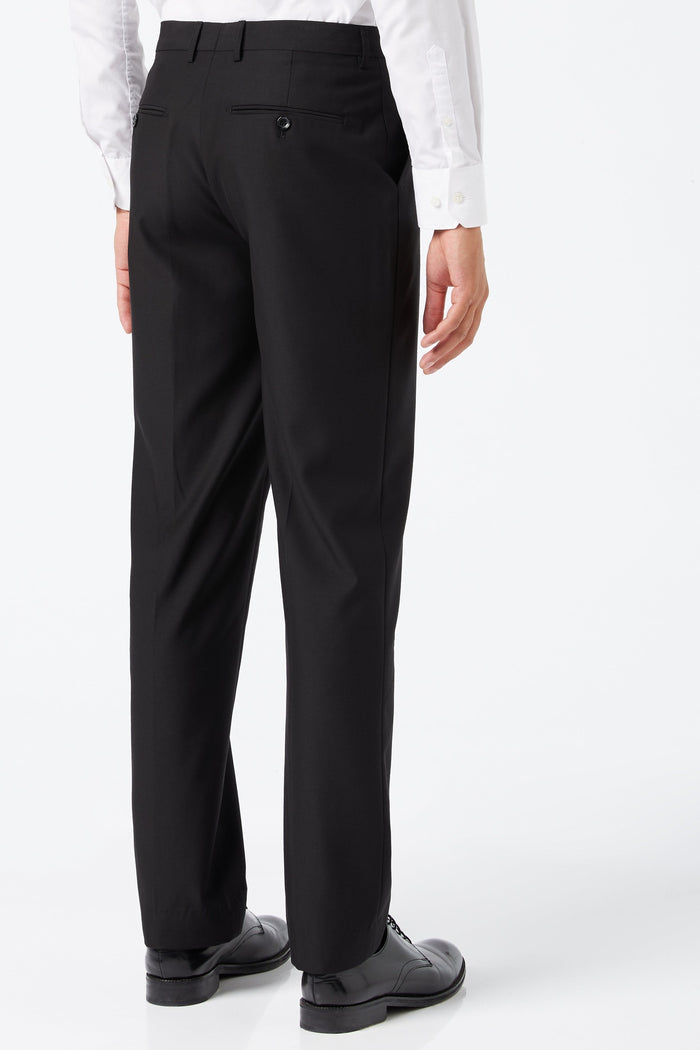 PJ-BLACK PLAIN TROUSER