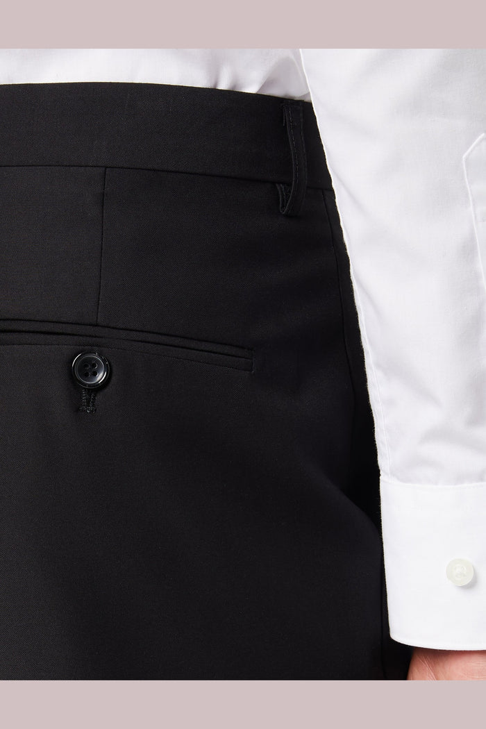 PJ-BLACK PLAIN TROUSER