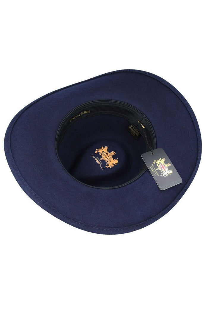 PURE WOOL FELT CRUSHABLE COWBOY HAT
